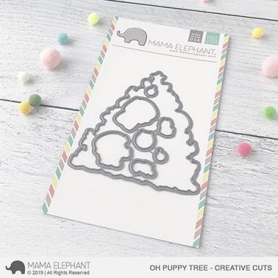 Mama Elephant Creative Cuts - Oh Puppy Tree